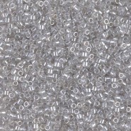 Miyuki delica Perlen 15/0 - Transparent pale taupe luster DBS-1477